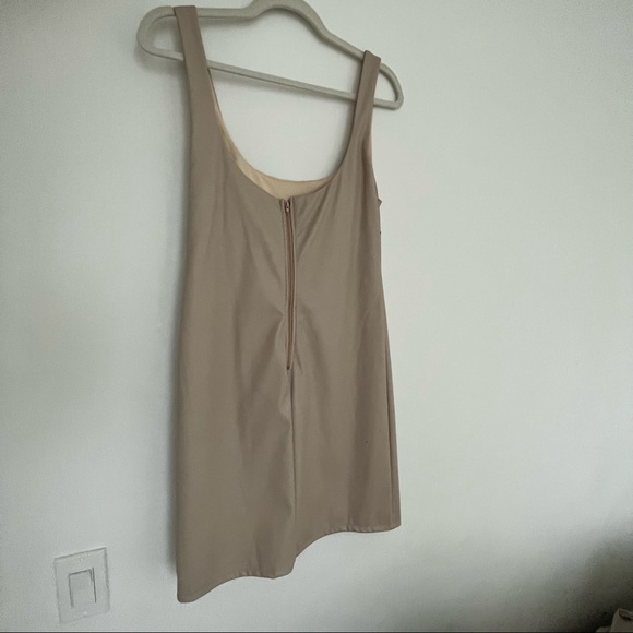 Faux Leather mini dress - Size L - Picture 4 of 4